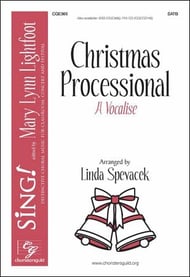 Christmas Processional SATB choral sheet music cover Thumbnail